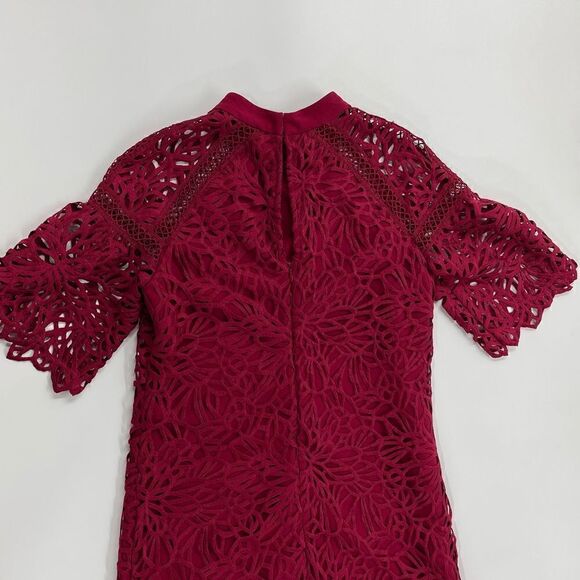 Laundry by Shelli Segal Origami Venise Lace Dress - 4 - Picture 5 of 12